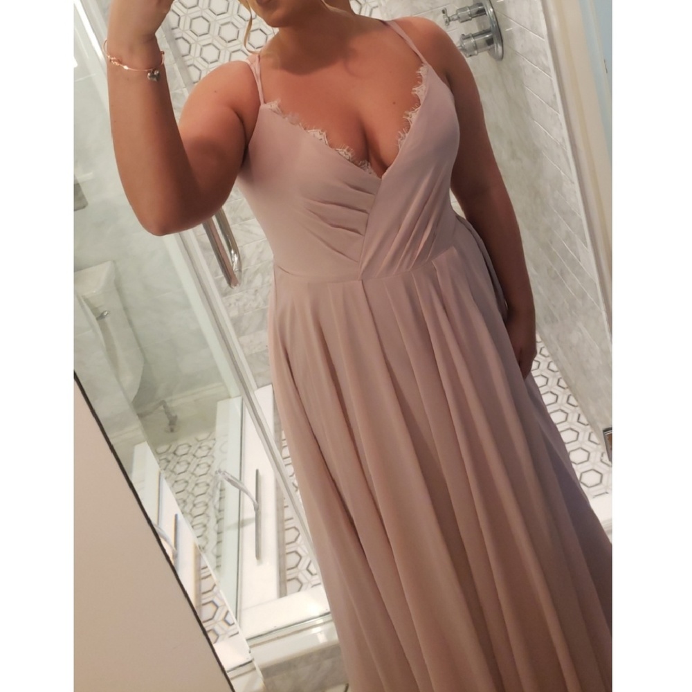 Dusty Rose Bridesmaid Dress